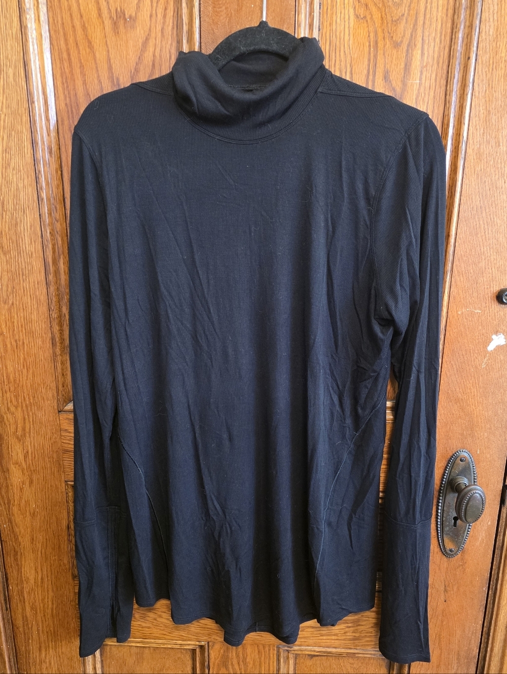 Lululemon Hold Tight Turtleneck, Black, XL (12/14) Old School Lululemon Quality